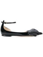 Jimmy Choo Kaitlyn Flats - Black