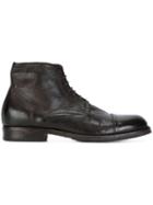 Pantanetti Distressed Lace-up Boots