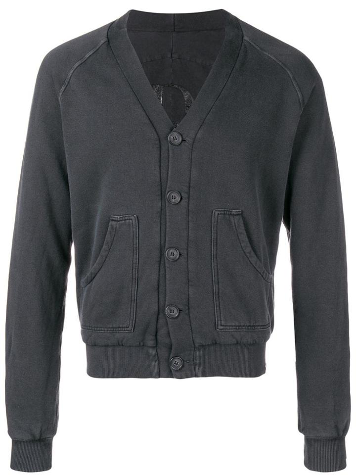 Diadora V-neck Cardigan - Grey