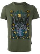 Marc Jacobs Poster Print T-shirt, Men's, Size: Small, Green, Cotton