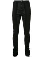 Private Stock Skinny Trousers, Size: 32, Black, Cotton