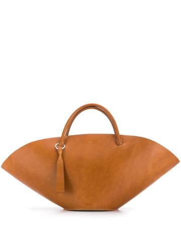 Jil Sander Sombrero Tote - Brown