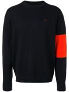 Calvin Klein Jeans Colour Block Sweater - Black