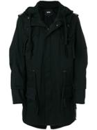 Ktz Hooded Coat - Black