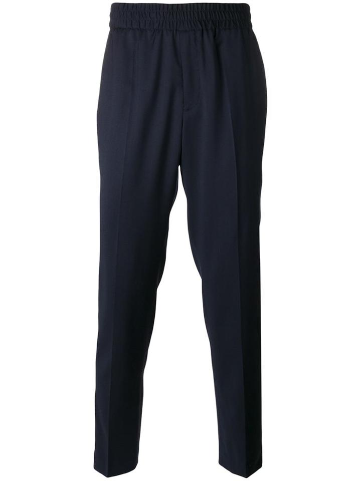 Palm Angels Side Stripe Track Pants - Blue