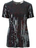 Nina Ricci Sequin Top, Women's, Size: 38, Brown, Silk/polyester/acetate