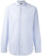 Eleventy Classic Shirt, Men's, Size: 42, Blue, Cotton