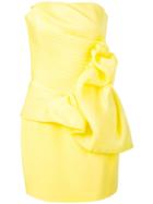 Rubin Singer Strapless Dress - Yellow