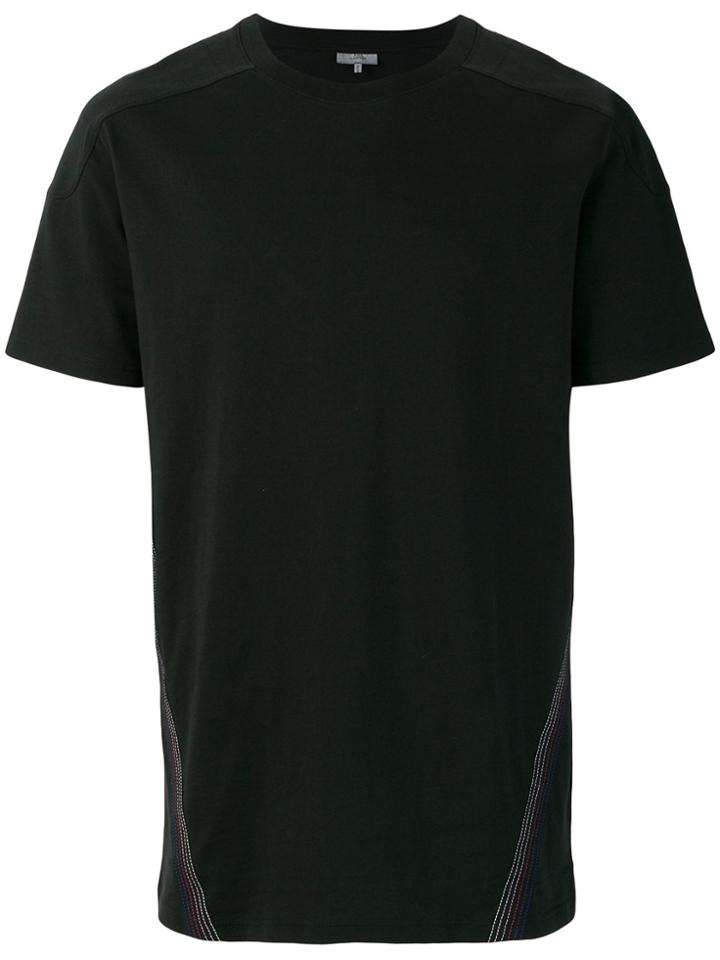 Lanvin Side Stitched T-shirt - Black