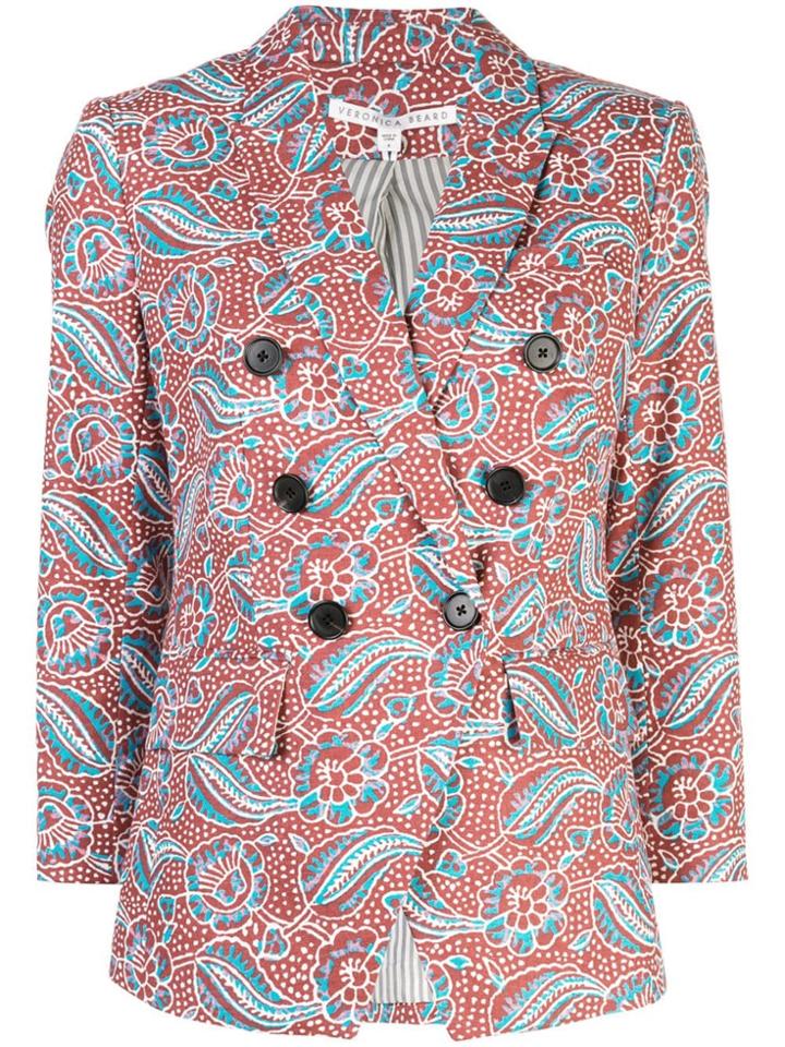 Veronica Beard Double Buttoned Blazer - Multicolour