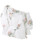 Rejina Pyo Michelle Floral Print Top - White