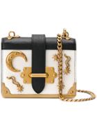 Prada Micro Cahier Stud Bag - White