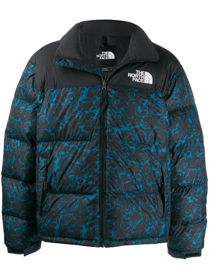 The North Face Logo Down Jacket - Blue