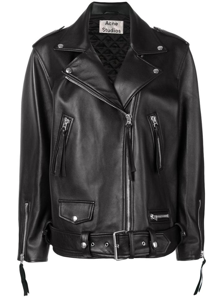 Acne Studios New Myrtle Oversized Jacket - Black
