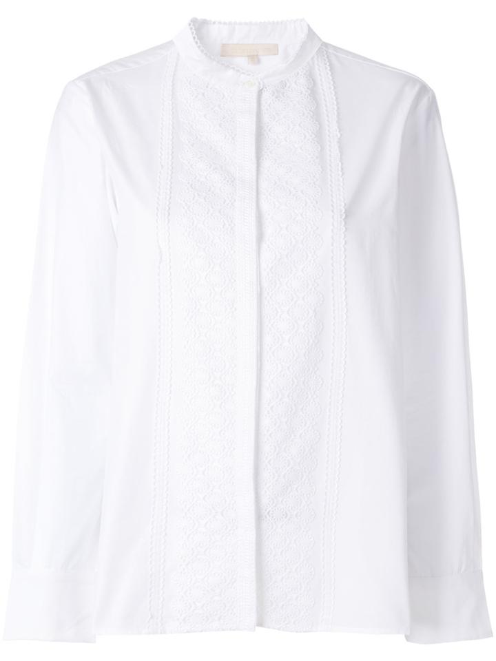 Vanessa Bruno Embroidered Fitted Shirt - White