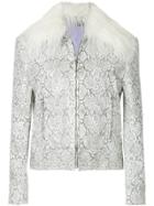G.v.g.v. Faux Fur Collar Jacket - Multicolour