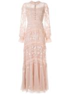 Needle & Thread Ava Lace-trimmed Tulle Dress - Pink