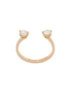 Delfina Delettrez 18kt Yellow Gold Dots Diamond Ring - Metallic
