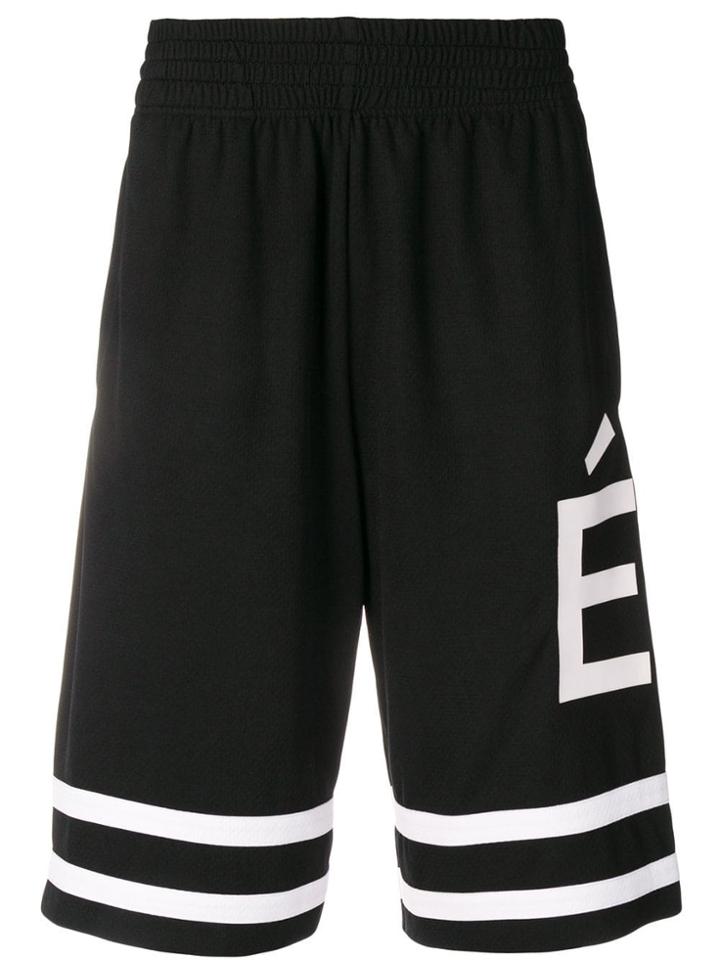 Études Everything Striped Shorts - Black