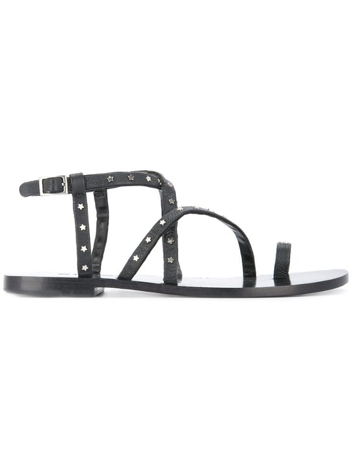 Senso Cassandra Strappy Sandals - Black
