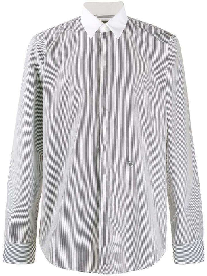 Fendi Italian-style Collar Shirt - Blue