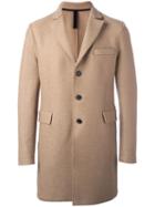 Harris Wharf London 'chester' Pressed Coat, Men's, Size: 54, Nude/neutrals, Virgin Wool