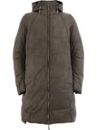 Masnada Padded Coat - Brown