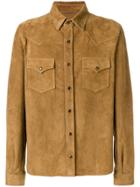 Saint Laurent Double Pocket Shirt - Brown