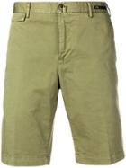 Pt01 Slim-fit Chino Shorts - Green