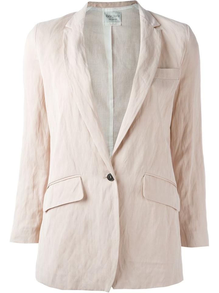 Forte Forte One Button Blazer