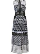 Jonathan Simkhai Contrast Panel Dress