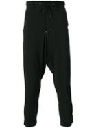 Y3 Sport - Drop Crotch Sweatpants - Men - Polyamide/polyurethane - L, Black, Polyamide/polyurethane