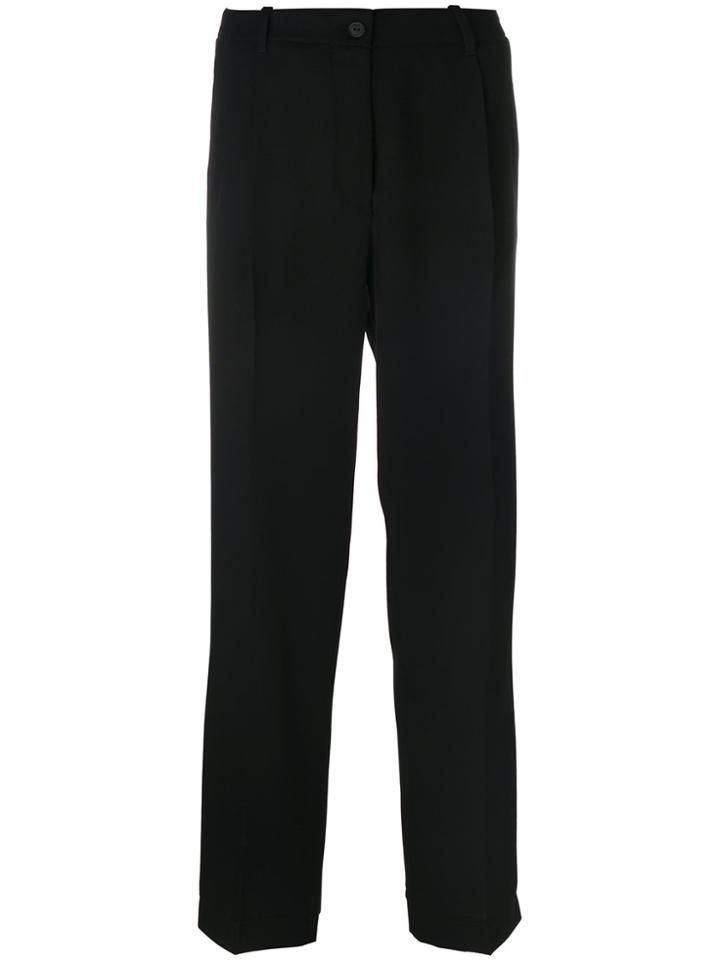 Forte Forte Straight Leg Trousers - Black