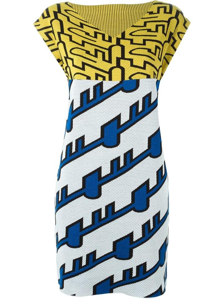 Kenzo Intarsia Knit Dress