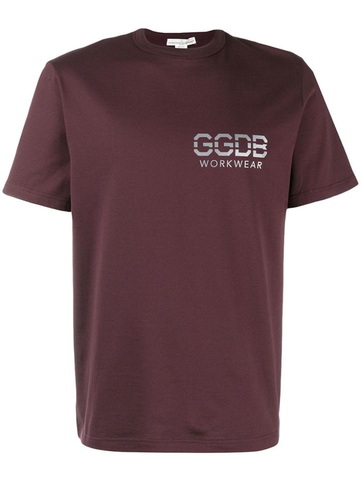 Golden Goose Deluxe Brand Logo Print T-shirt - Pink