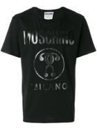Moschino Vinyl Print T-shirt - Black