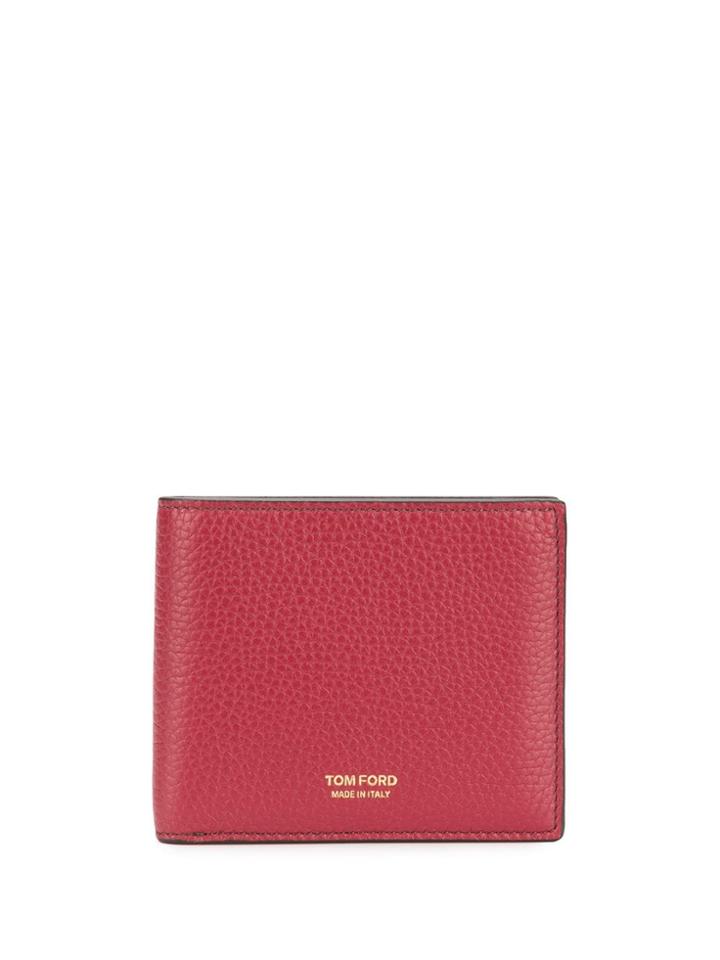 Tom Ford Bifold Wallet - Red