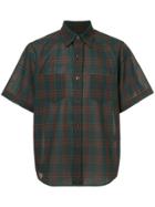 Facetasm Plaid Shortsleeved Shirt - Green