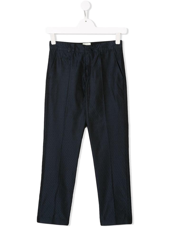 Fendi Kids Straight Leg Trousers - Blue