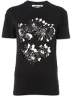 Mcq Alexander Mcqueen Sequinned Flower T-shirt