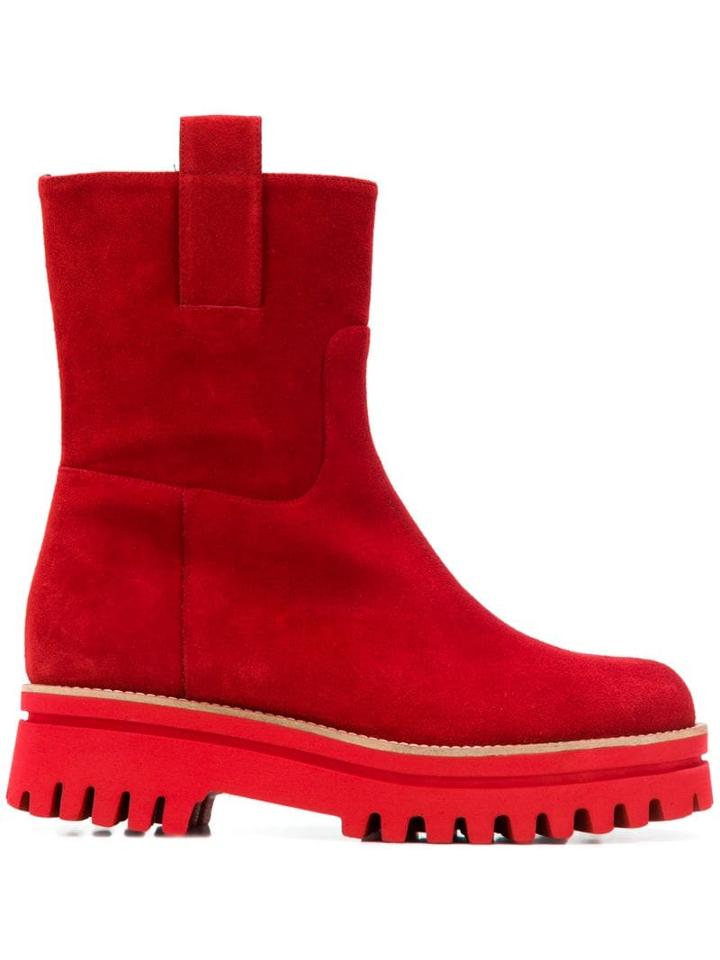 Paloma Barceló Maya Boots - Red