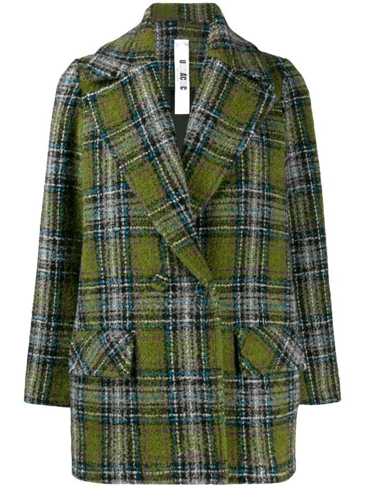 Ultràchic Checked Blazer - Green