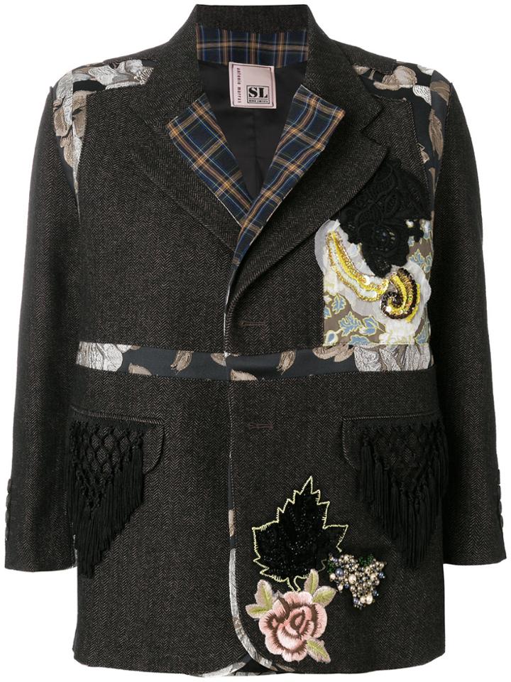Antonio Marras Brocade Tapestry Patch Jacket - Multicolour