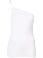 Jacquemus One Shoulder Top - White