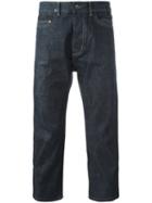 Rick Owens Drkshdw Cropped Jeans, Men's, Size: 31, Blue, Cotton