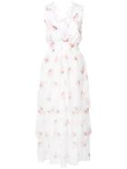 Brock Collection Layered Floral Dress - White