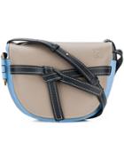 Loewe Knot Detail Shoulder Bag - Blue
