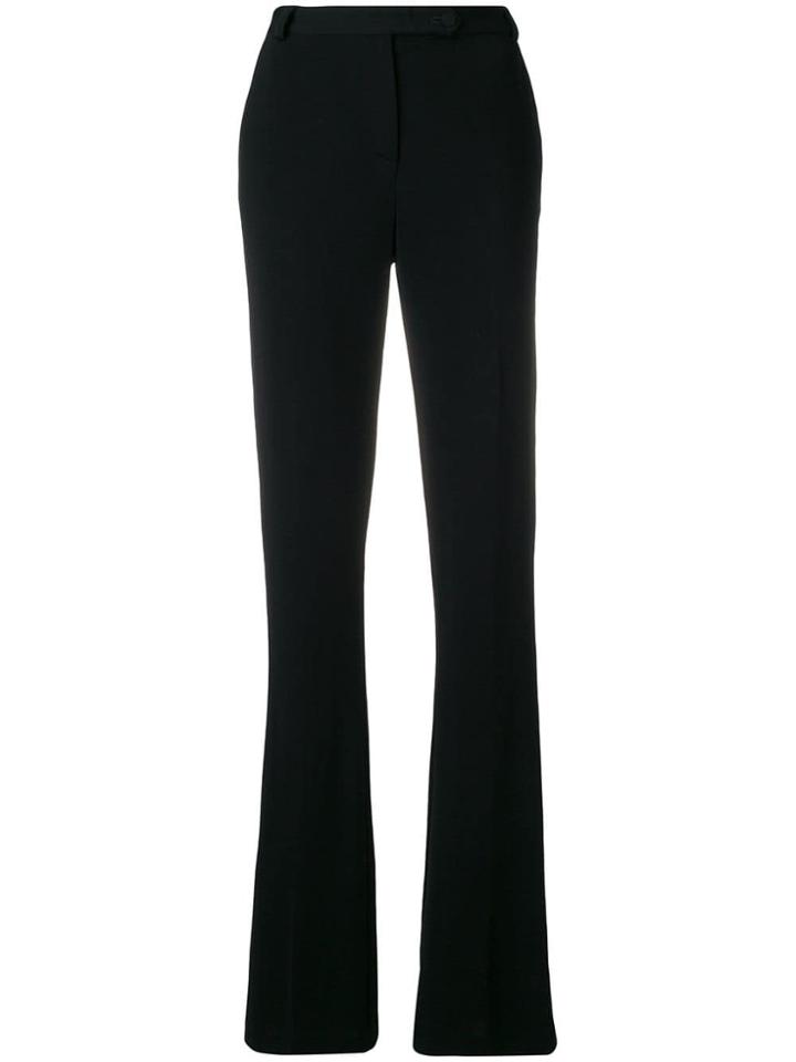 Styland Flared Tailored Trousers - Black