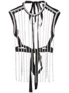 Christopher Kane Crystal-embellished Harness - Black