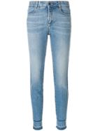 Stella Mccartney Faded Skinny Jeans - Blue